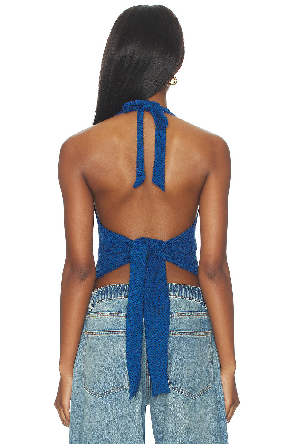 Sporting Blues Halter Top | HT67 - view 4