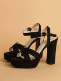 Veronic Beige Heels | H78 - view 5