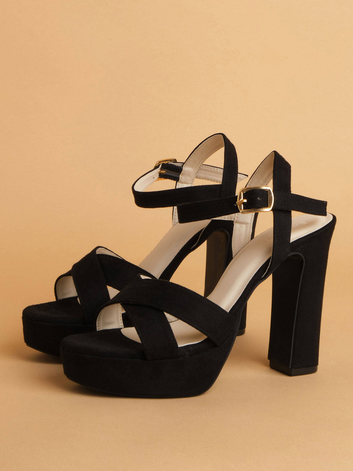 Veronic Beige Heels | H78 - view 5