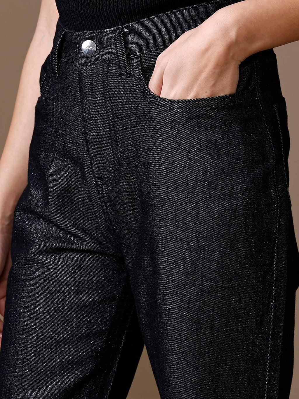 Shimmer Boot CutJeans - Black | BT10 - view 6