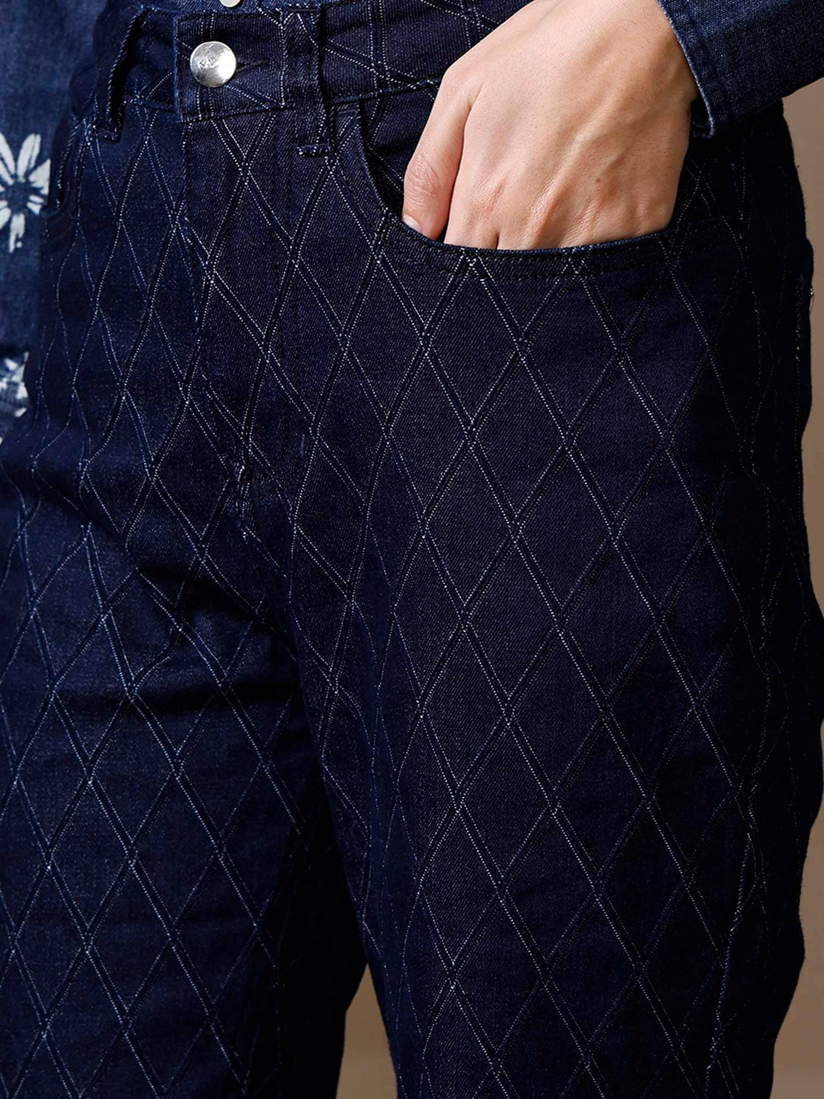 Rubix Boot CutJeans - Navy Blue | BT10 - view 4