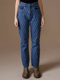 Rubix Fit And Flare Jeans - Blue | BT10 - view 1