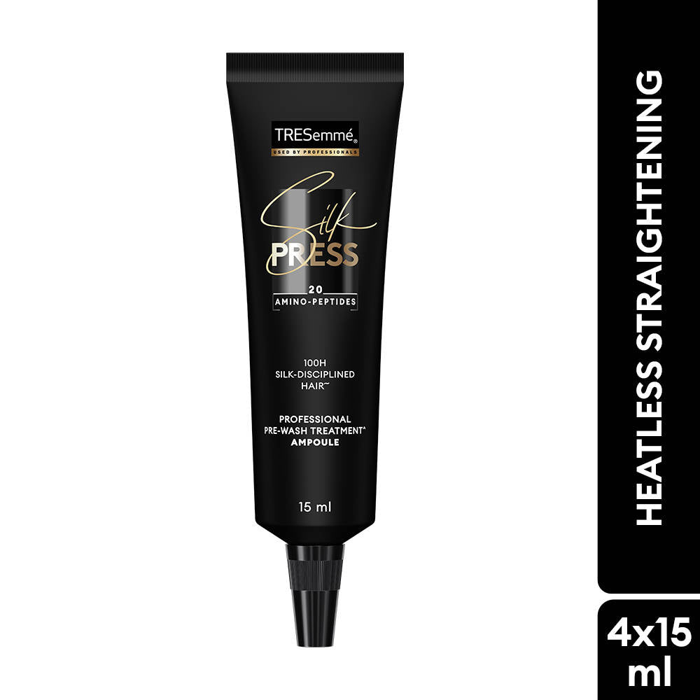 Silk Press Pre-Wash Treatment Ampoules Hair Straightening Treatment with Amino Peptides | H02 - view 1
