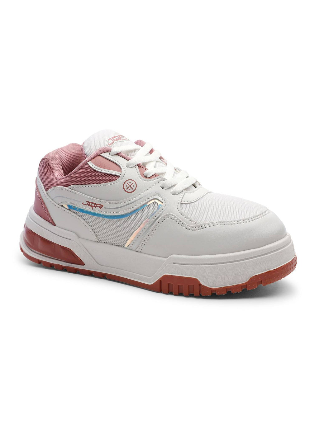 Sonika White Women Sneakers | SN09 - view 1
