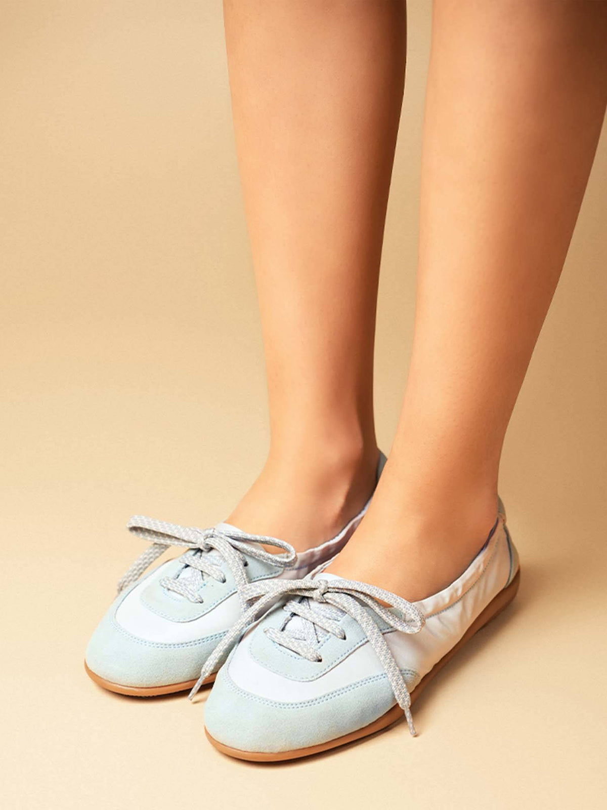 Women Kai Green Lace-Up Canvas Shoes | SN09 - view 20