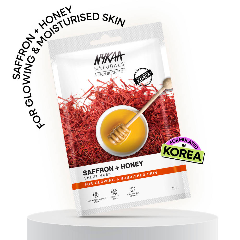 Nykaa Green Tea + Aloe Vera Sheet Mask For Hydrated Skin - Formulated in Korea - For All Skin Types | FC3 - view 136