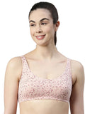 SB06 Low Impact Cotton Sports Bra Non-Padded & Wirefree - Multicolor | sb09 - view 44
