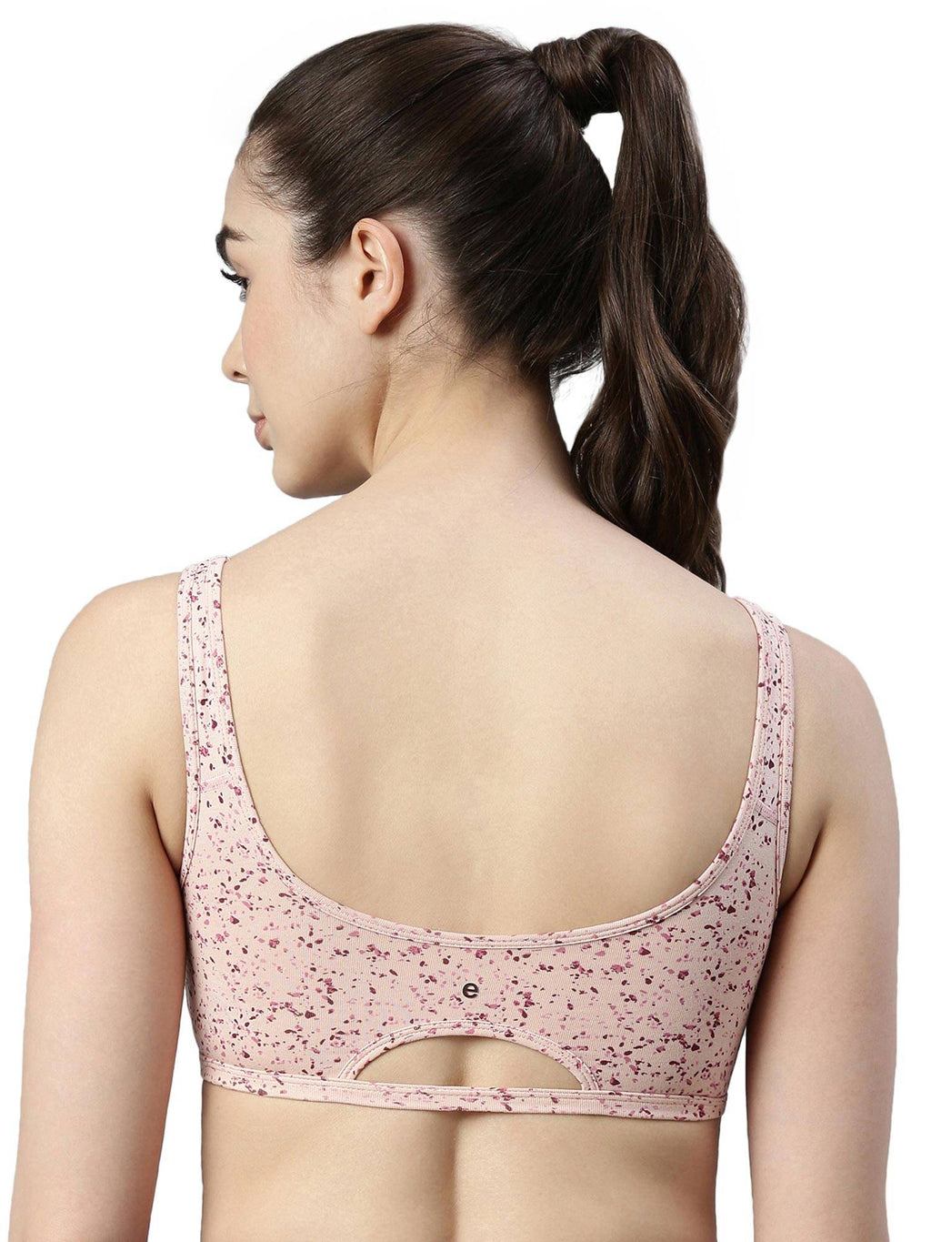SB06 Low Impact Cotton Sports Bra Non-Padded & Wirefree - Multicolor | sb09 - view 45