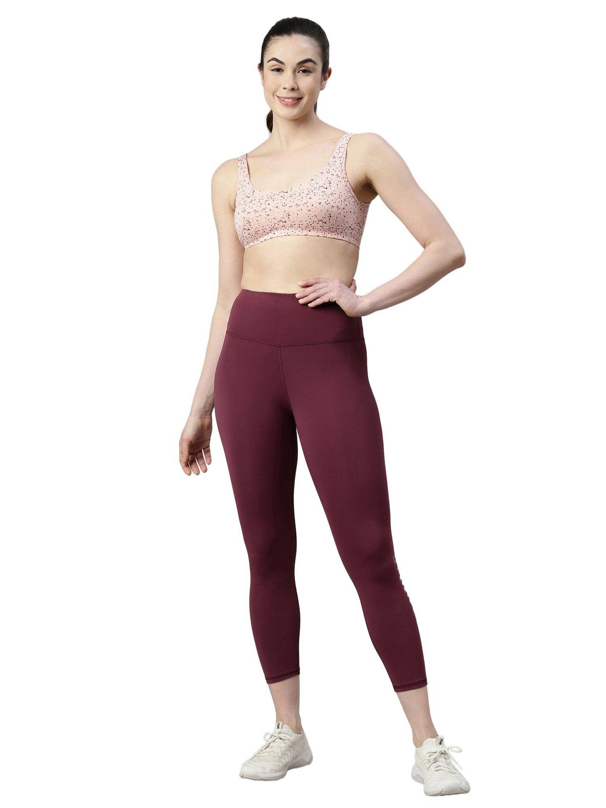 SB06 Low Impact Cotton Sports Non-Padded & Wirefree Bra - Blue | sb09 - view 47