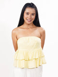 Women Solid Strapless Tube Top | TT90 - view 1