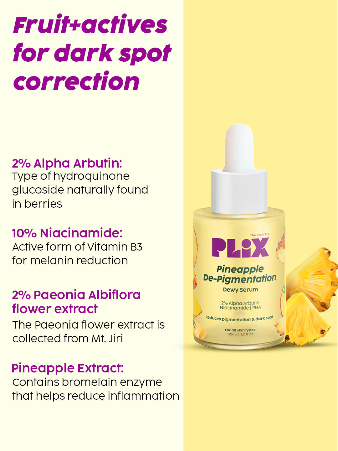 Underarm Depigmentation Serum Spray & 2% Alpha Arbutin Face Serum Combo For Hyperpigmentation | PL1 - view 5