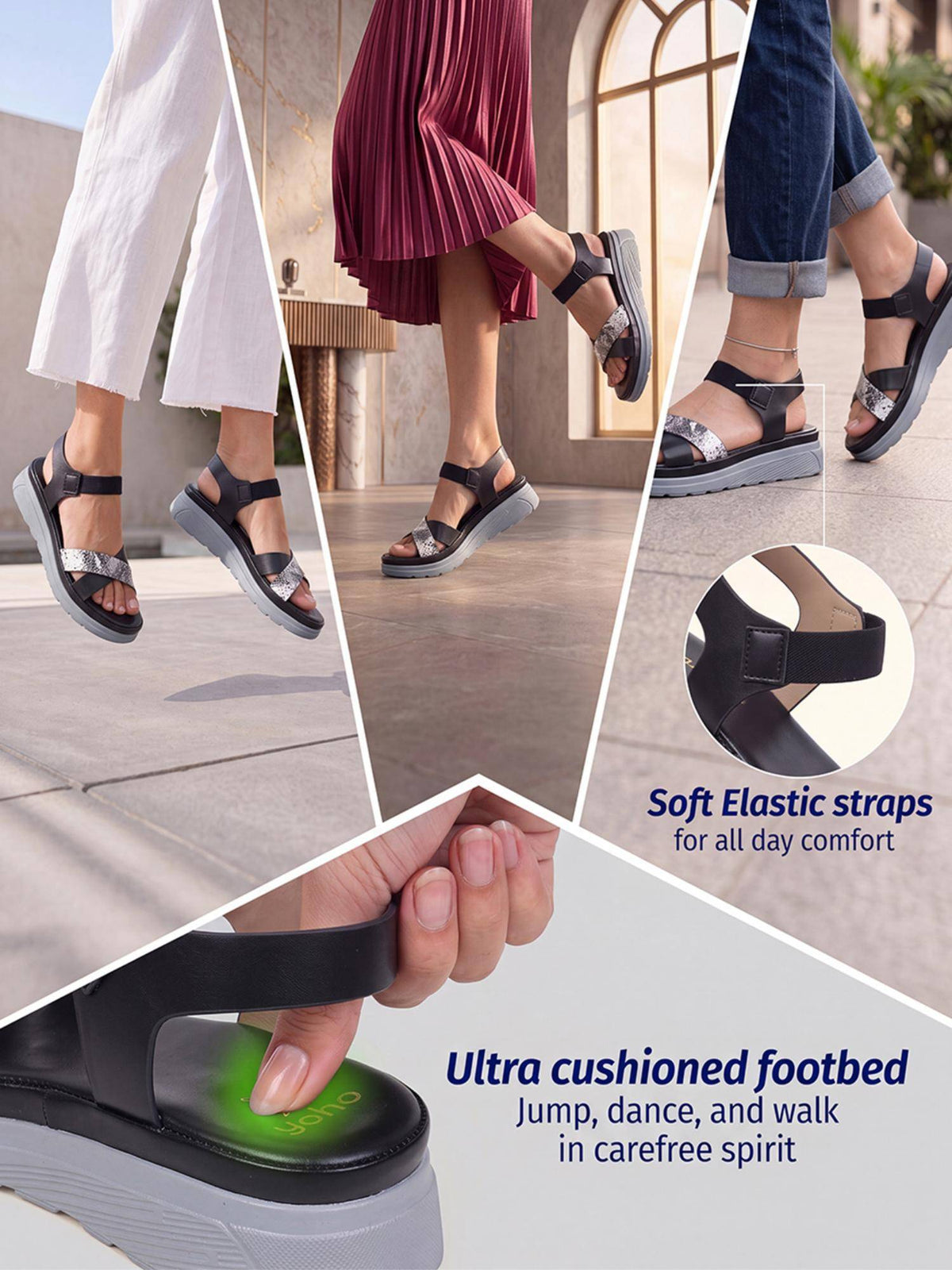Sdl 110 Sandals for Women Black | SD89 - view 5