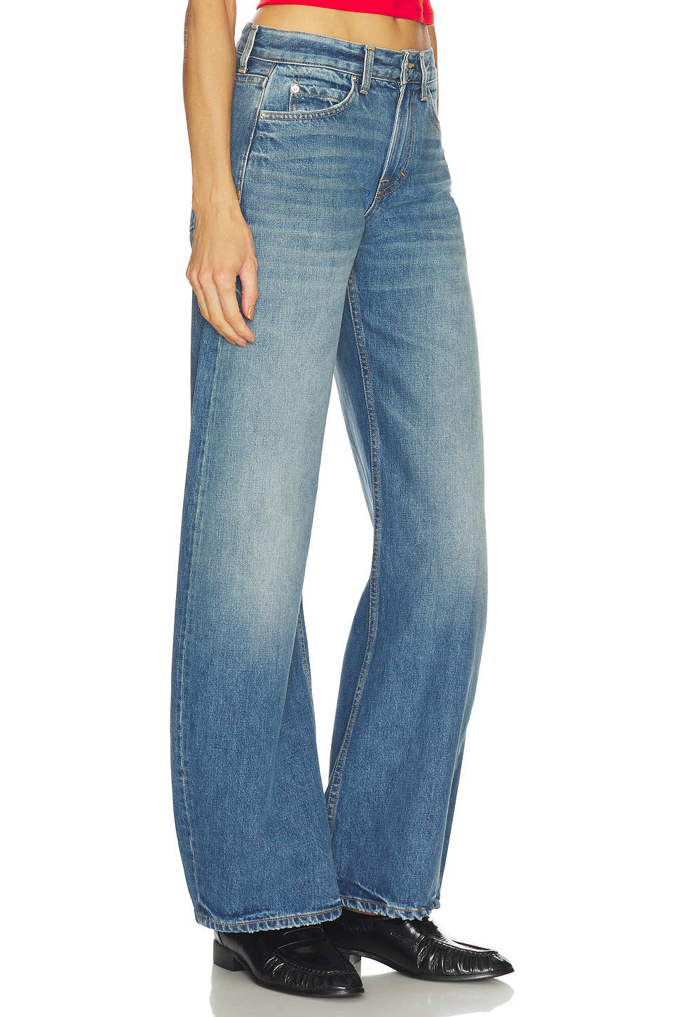 x Christina Elezaj Rory Short Rise Baggy | BG78 - view 2
