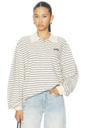 Pique Long Sleeve Polo | PW43 - view 1