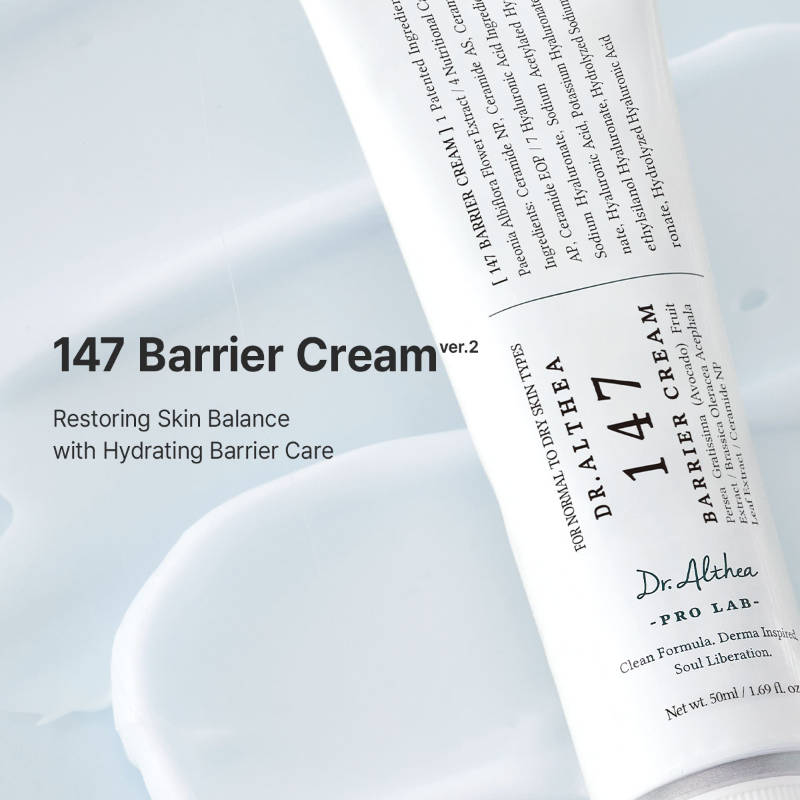 147 Barrier Cream: Rich Ceramide & hyaluronic acid infused cream for Damaged Skin Barrier | FC3 - view 2