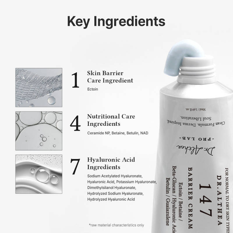 147 Barrier Cream: Rich Ceramide & hyaluronic acid infused cream for Damaged Skin Barrier | FC3 - view 3
