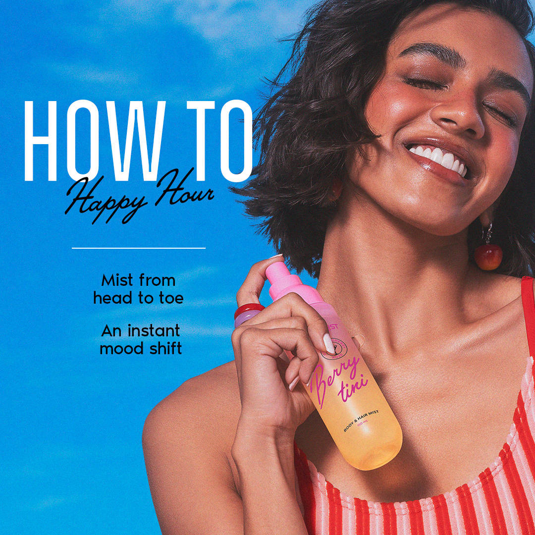Nykaa Wanderlust Hair & Body Mist - Berry Tini with Candied Cherry & Rose Perfume, Long Lasting | B20 - view 4