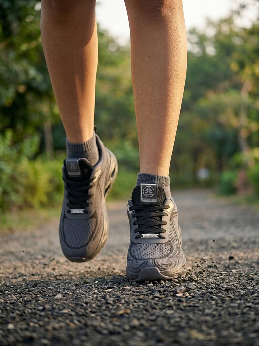 Kim-Pulse Dark Grey Shoes | SH9 - view 1