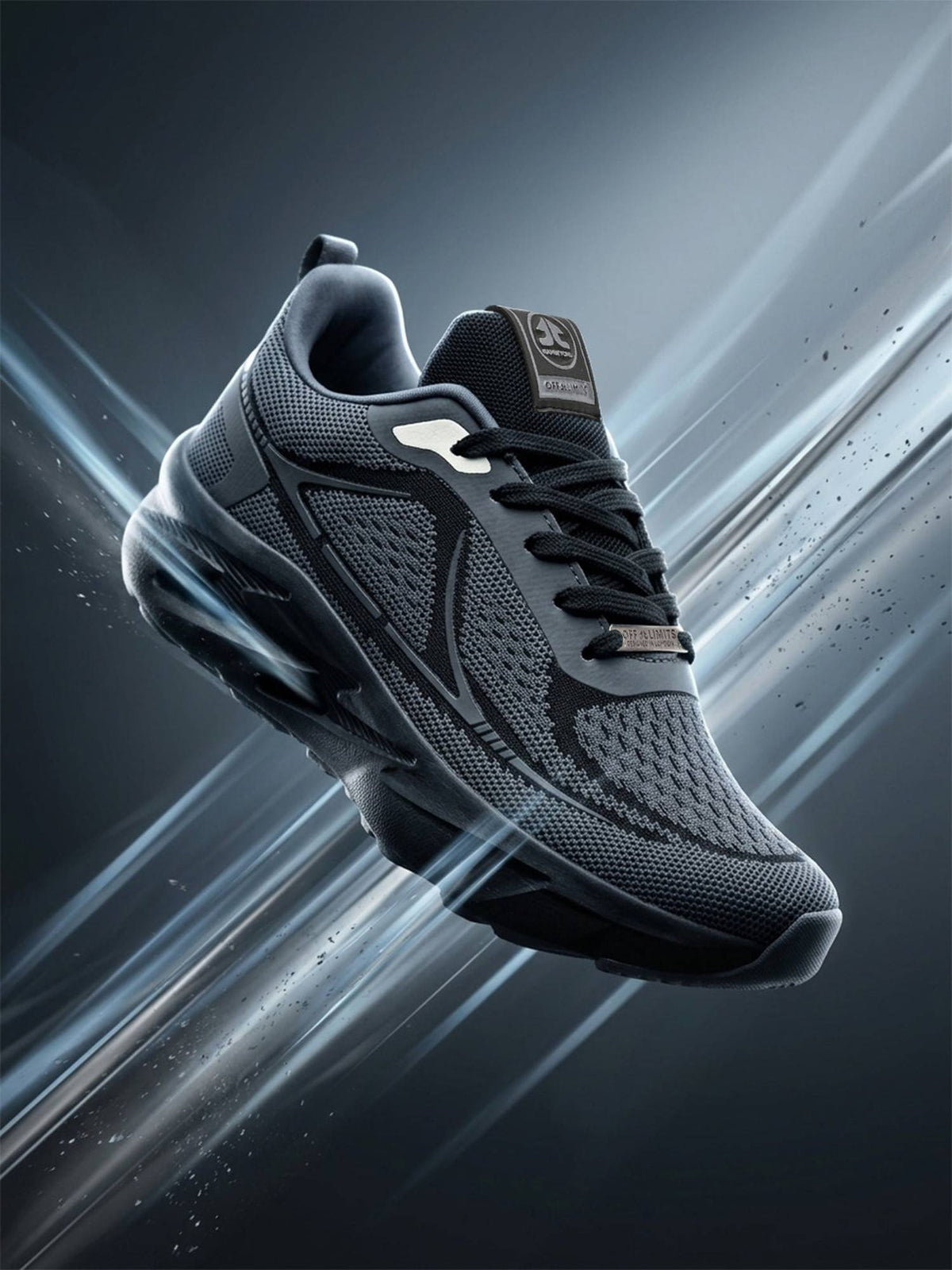 Kim-Pulse Dark Grey Shoes | SH9 - view 3