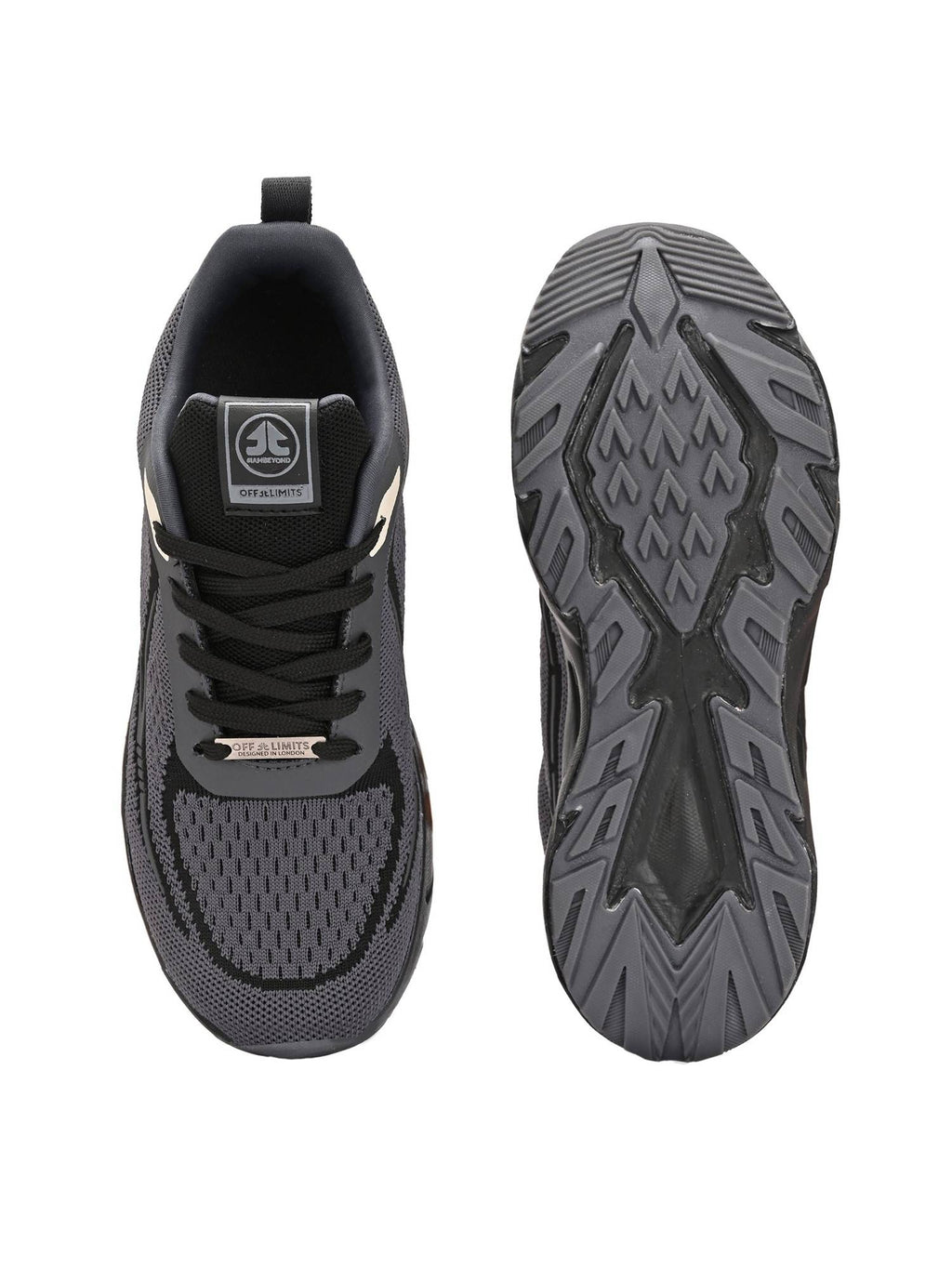 Kim-Pulse Dark Grey Shoes | SH9 - view 6