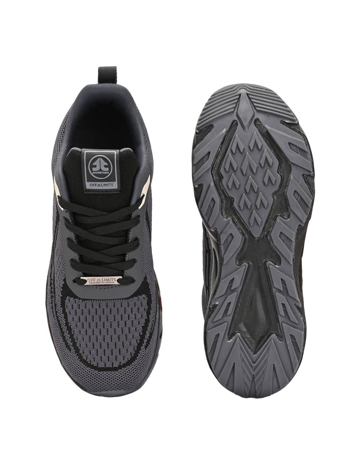 Kim-Pulse Dark Grey Shoes | SH9 - view 6