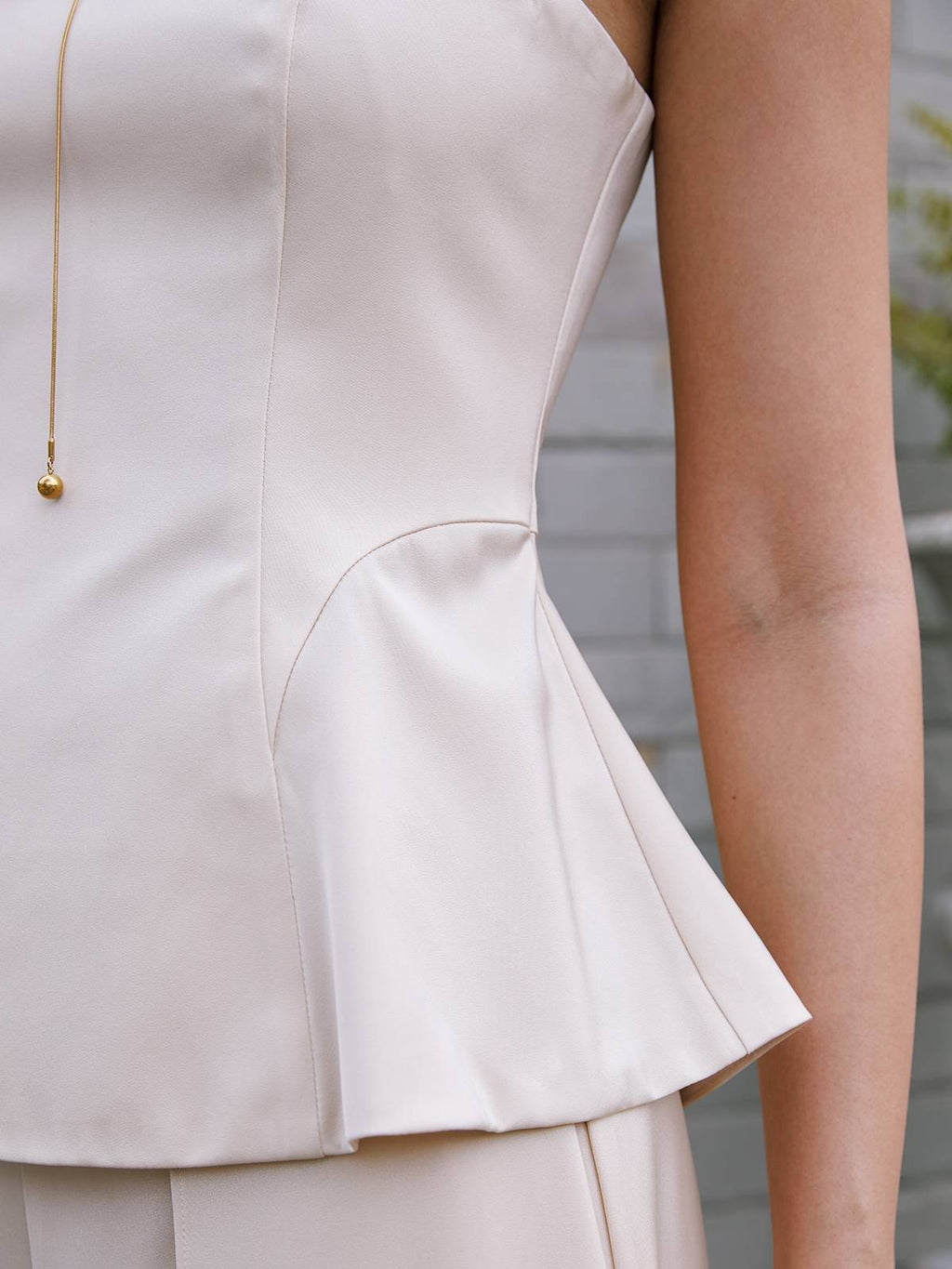 Strapless Tube Top - Cream | TT90 - view 5