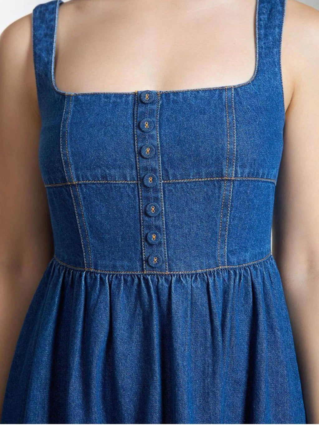 Blue Denim Dress | D56 - view 6