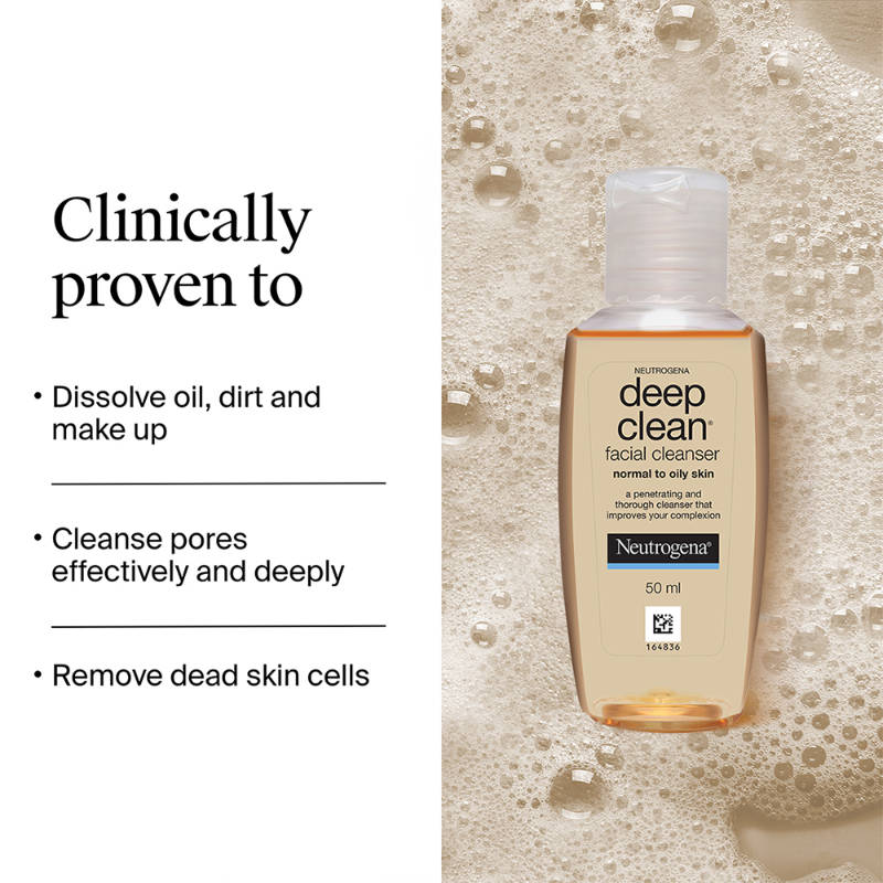 Deep Clean Facial Cleanser Face Wash for Normal to Oily Skin | FC3 - view 2