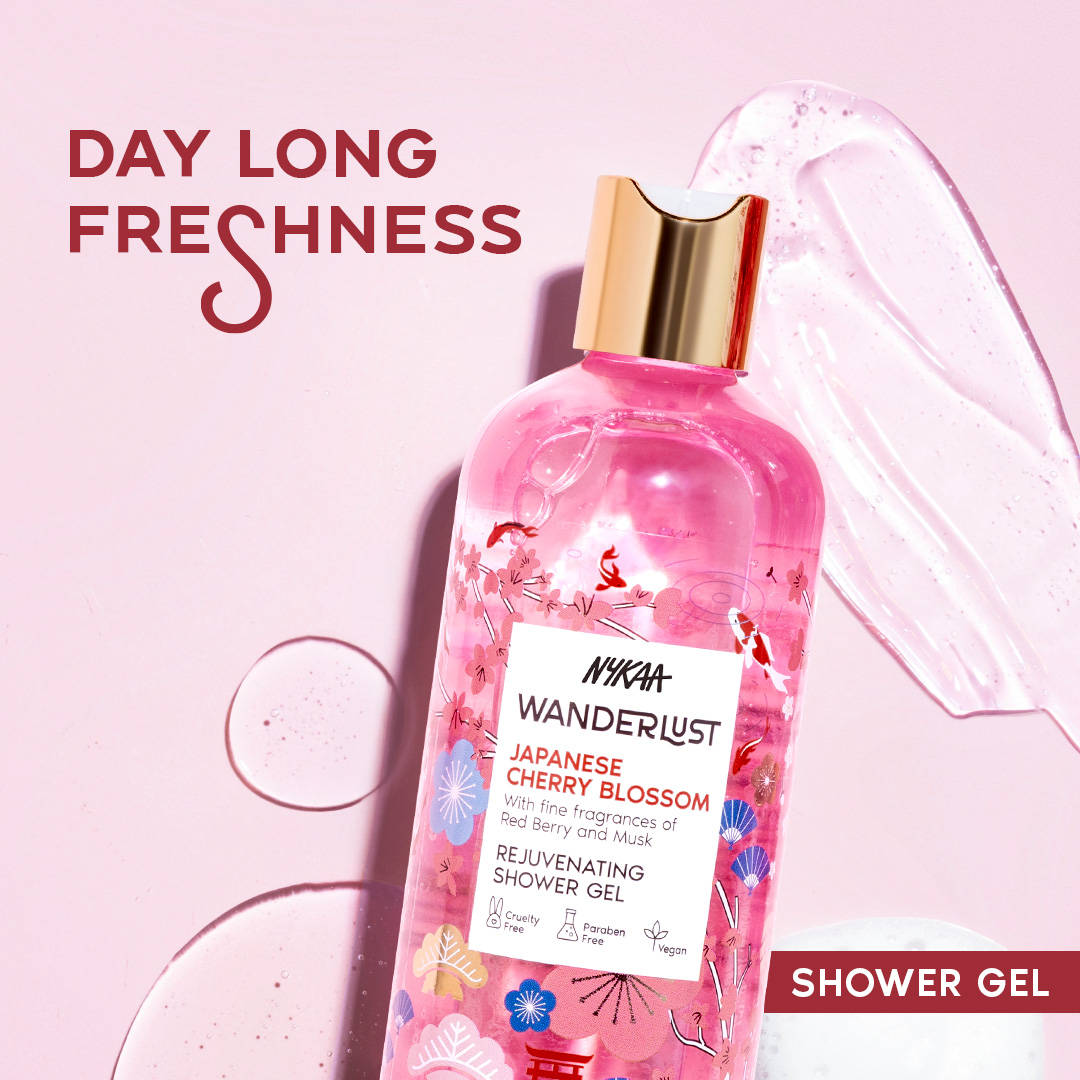Japanese Cherry Blossom Shower Gel + Body Lotion + Fragrance Mist Combo | H02 - view 2
