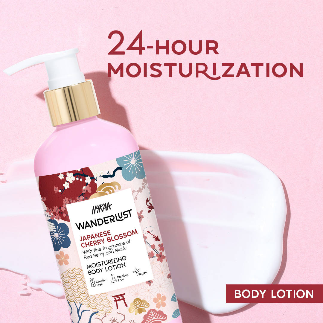 Japanese Cherry Blossom Shower Gel + Body Lotion + Fragrance Mist Combo | B20 - view 3