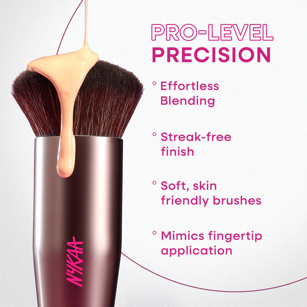 Nykaa Tools X Adrian Jacobs Pro Range Face Brushes | C83 - view 3