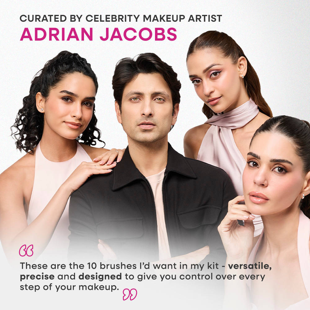 Nykaa Tools X Adrian Jacobs Pro Range Face Brushes | C83 - view 16