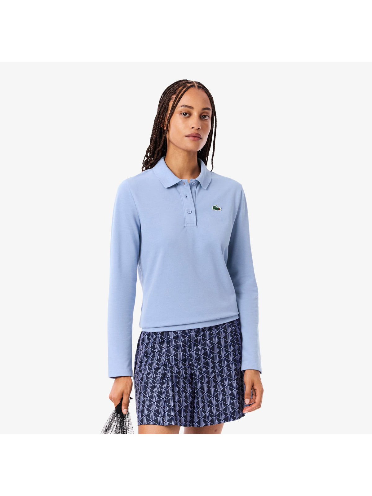 Heat Regulating Uv Protect Golf Blue Polo T-Shirt | PW43 - view 1