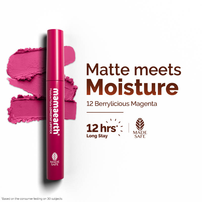 Moisture Matte Longstay Lipstick With Avocado Oil & Vitamin E | L12 - view 126