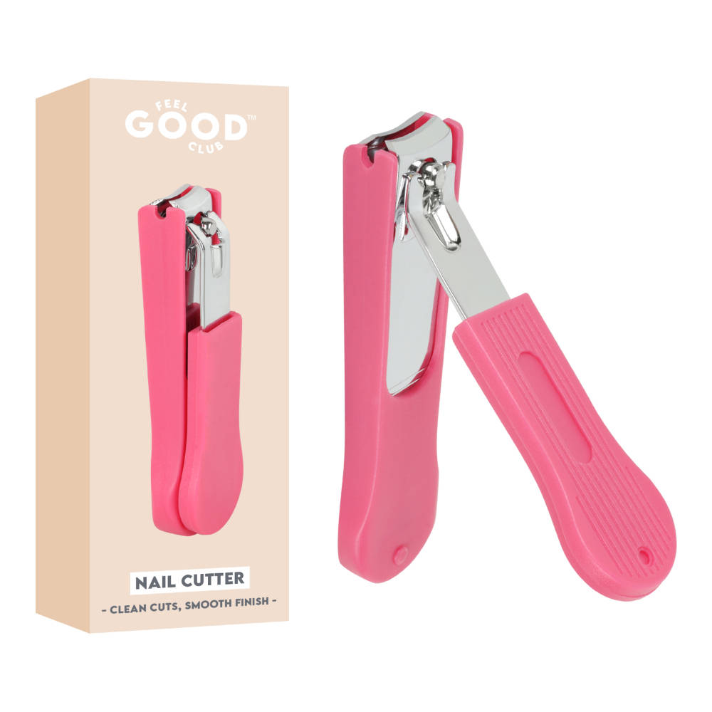 Pink Nail Clipper For Cutting Trimming Finger & Toe Nails For Diy Manicure Pedicure | C83 - view 1