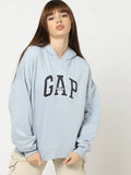 Women Blue Logo Hoodie | HD56 - view 1