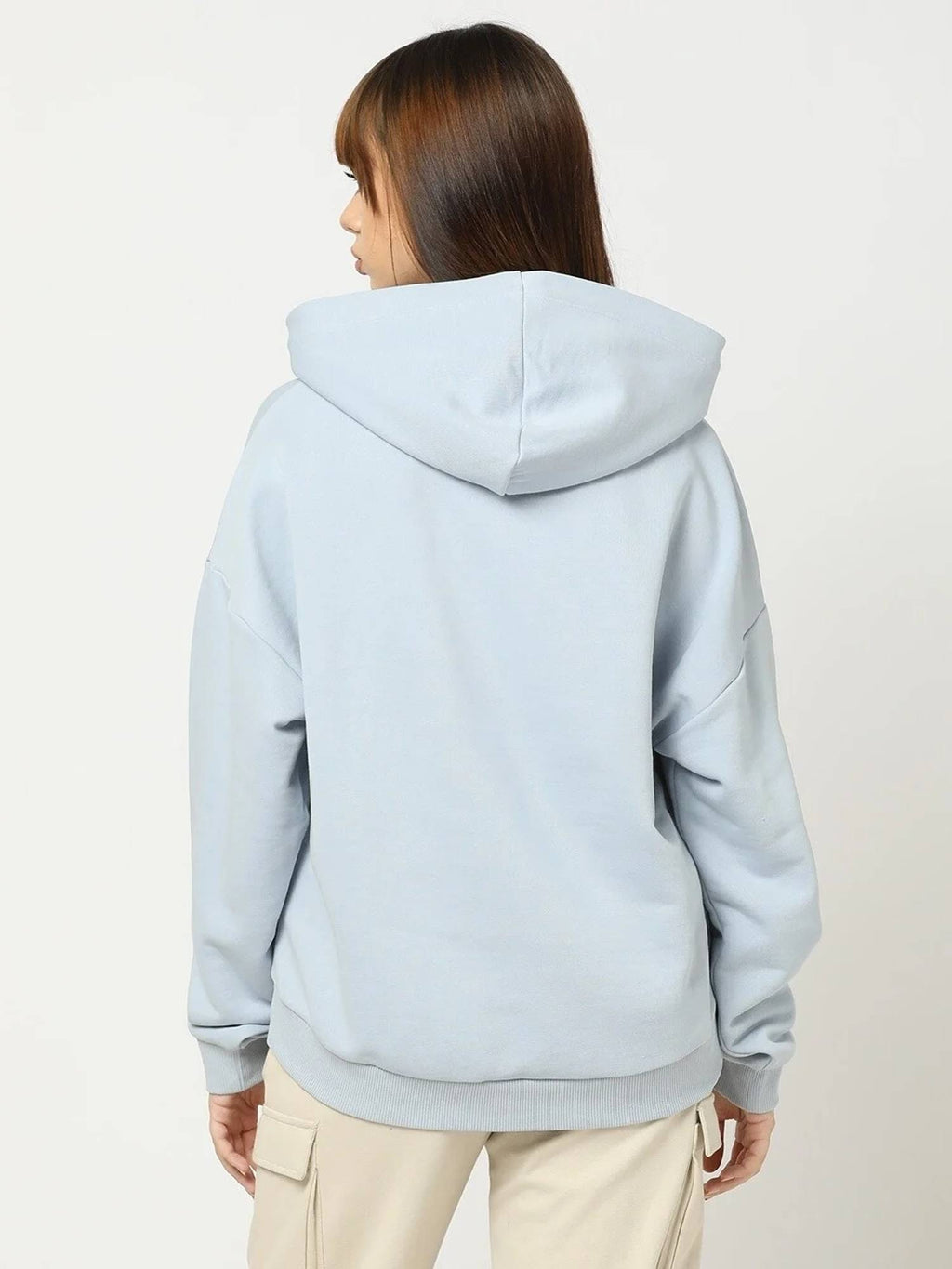 Women Blue Logo Hoodie | HD56 - view 2