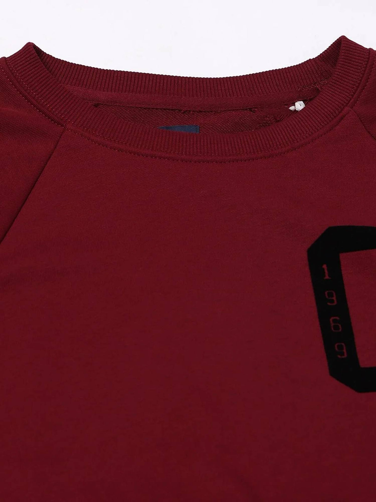 Women Red Logo Regular Fit Sweatshirt | HD56 - view 4
