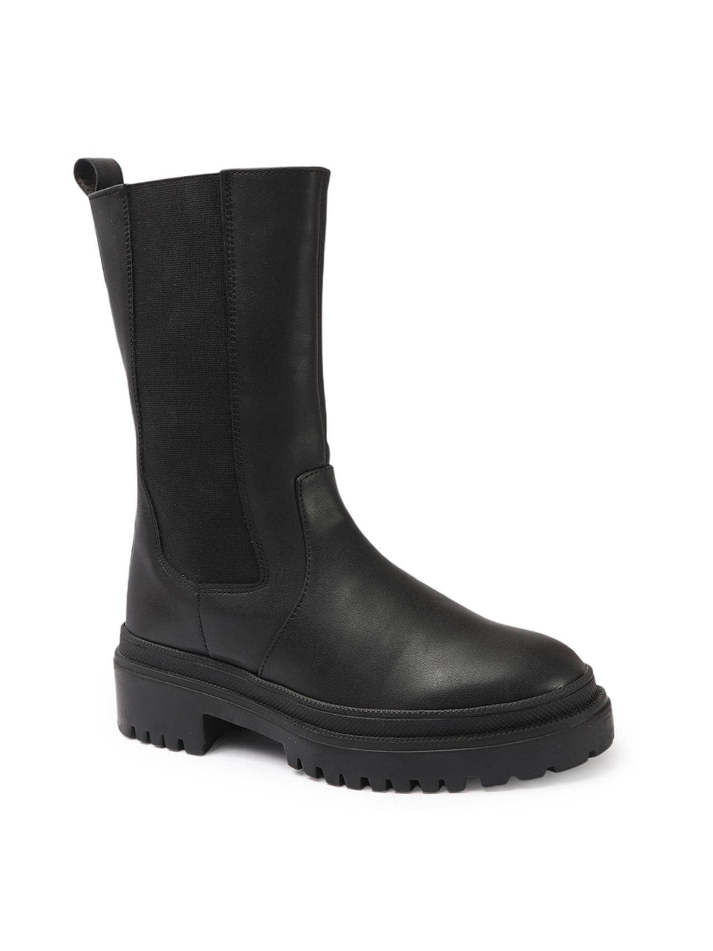 Black High Top Women Boots | BT61 - view 4