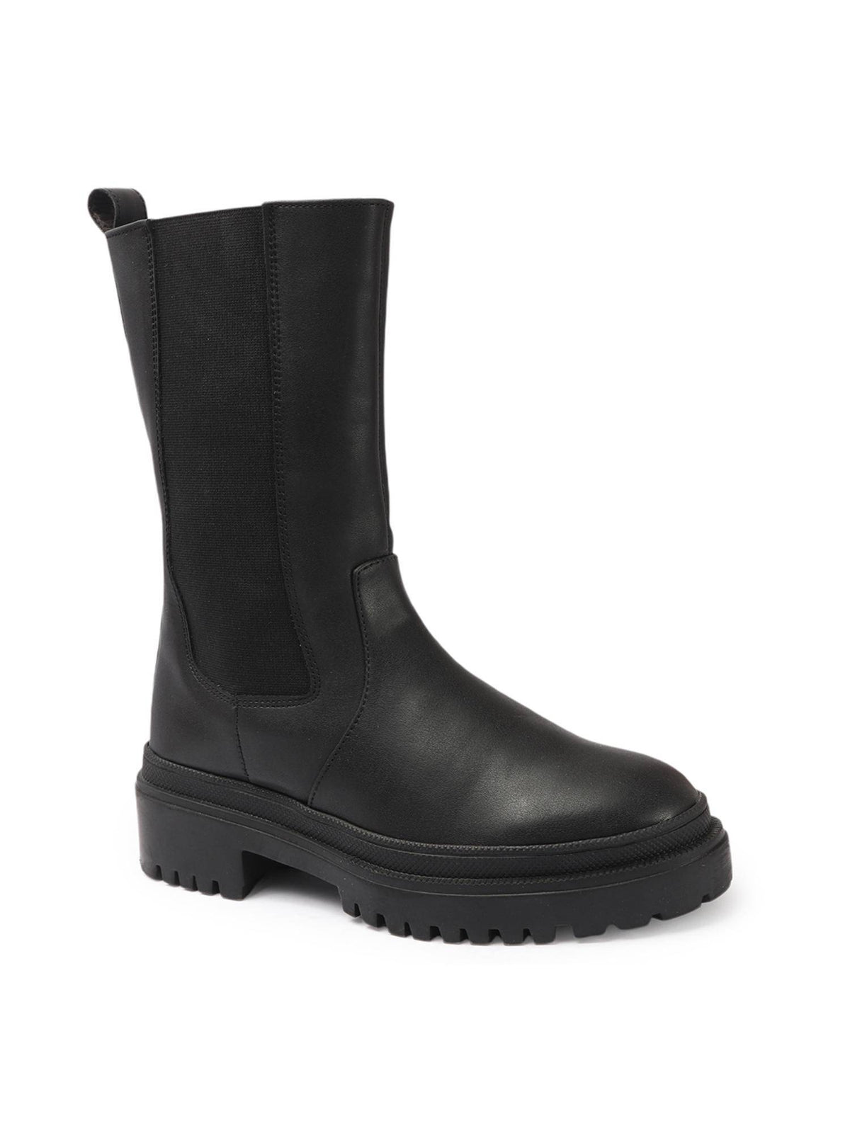 Black High Top Women Boots | BT61 - view 4