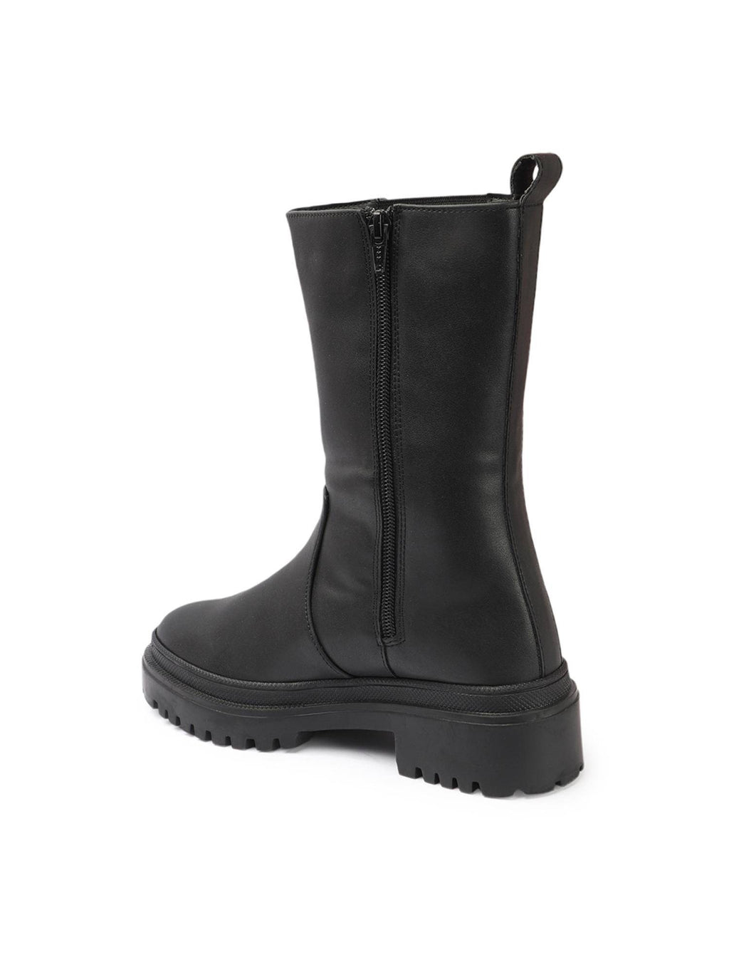 Black High Top Women Boots | BT61 - view 6