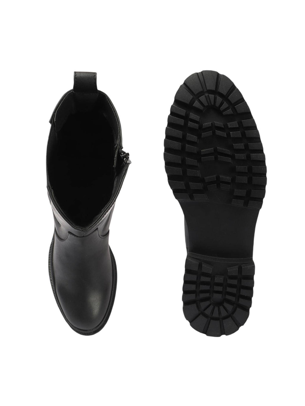 Black High Top Women Boots | BT61 - view 7