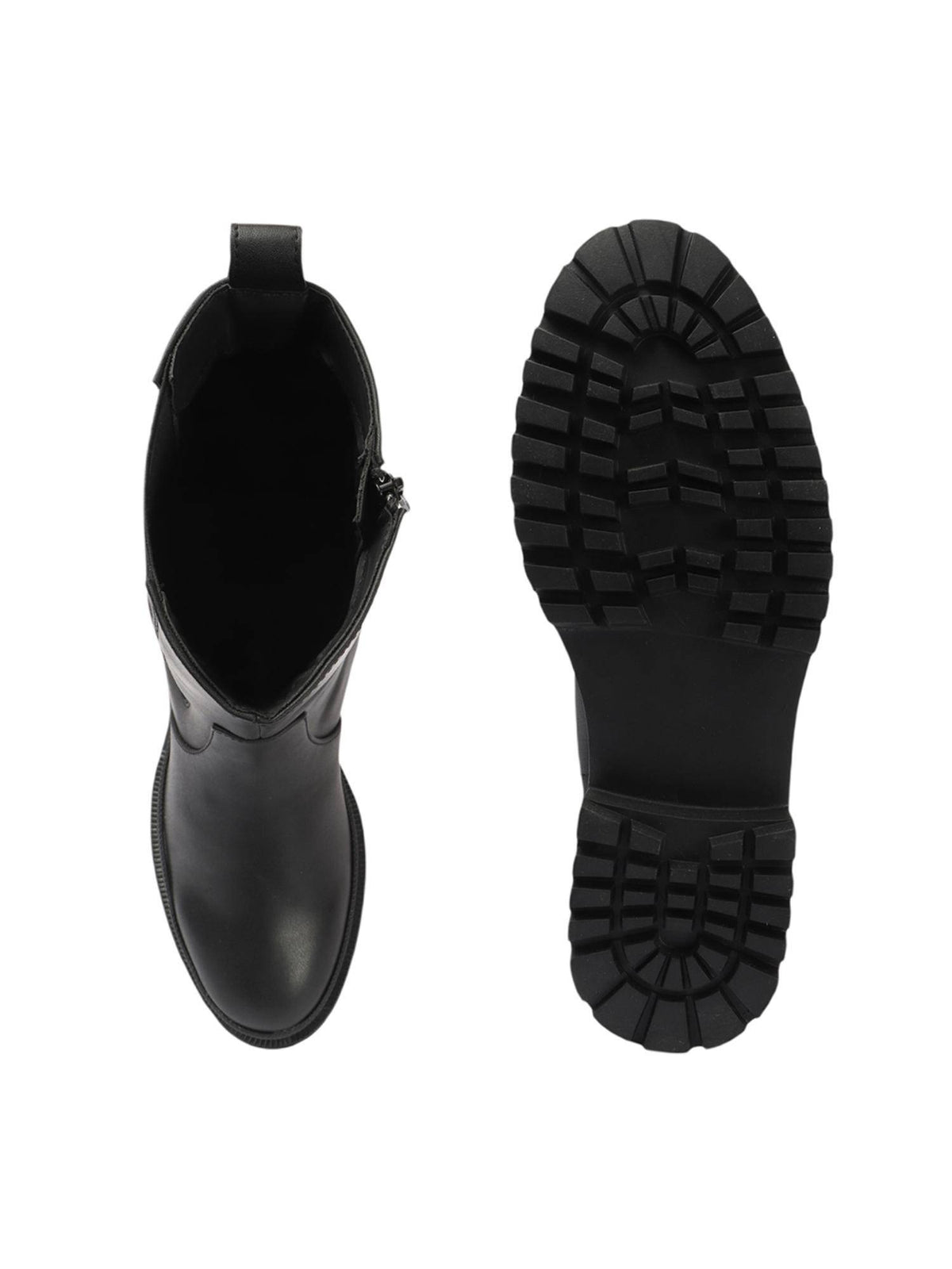 Black High Top Women Boots | BT61 - view 7