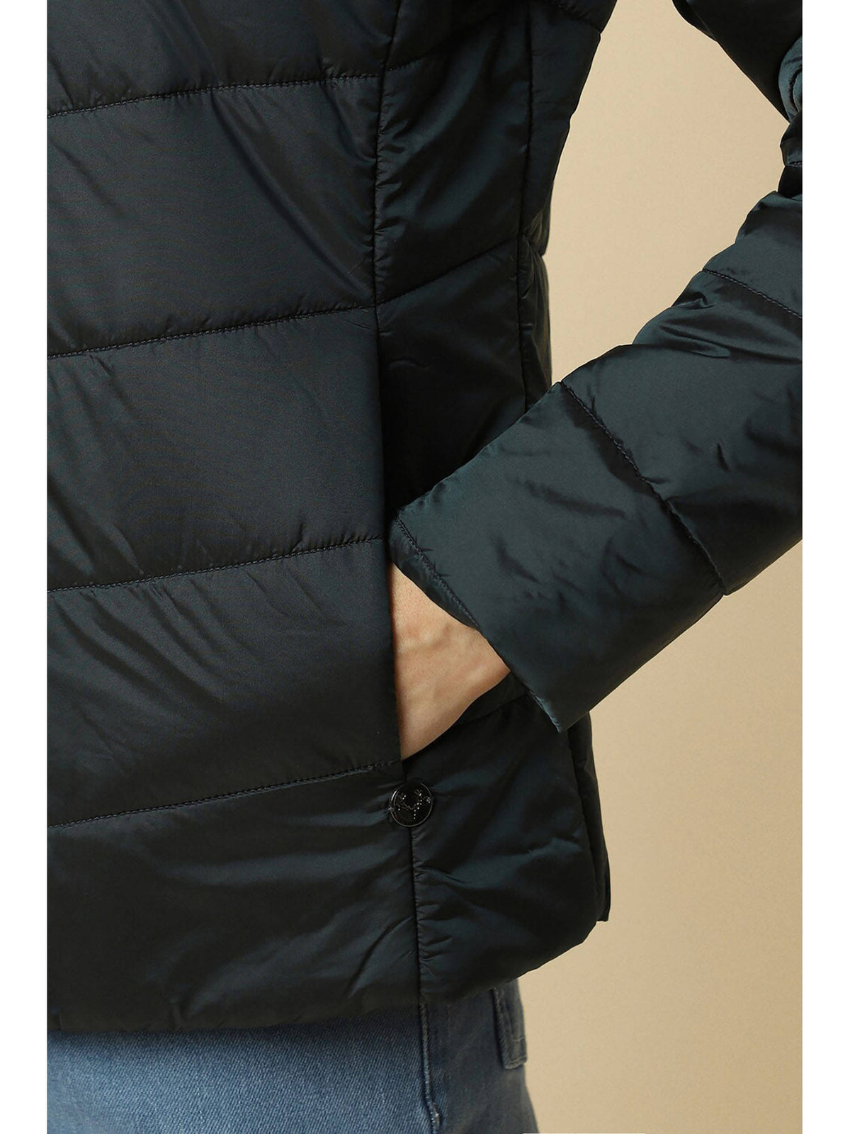 Women Green Solid Casual Jacket | JC78 - view 5