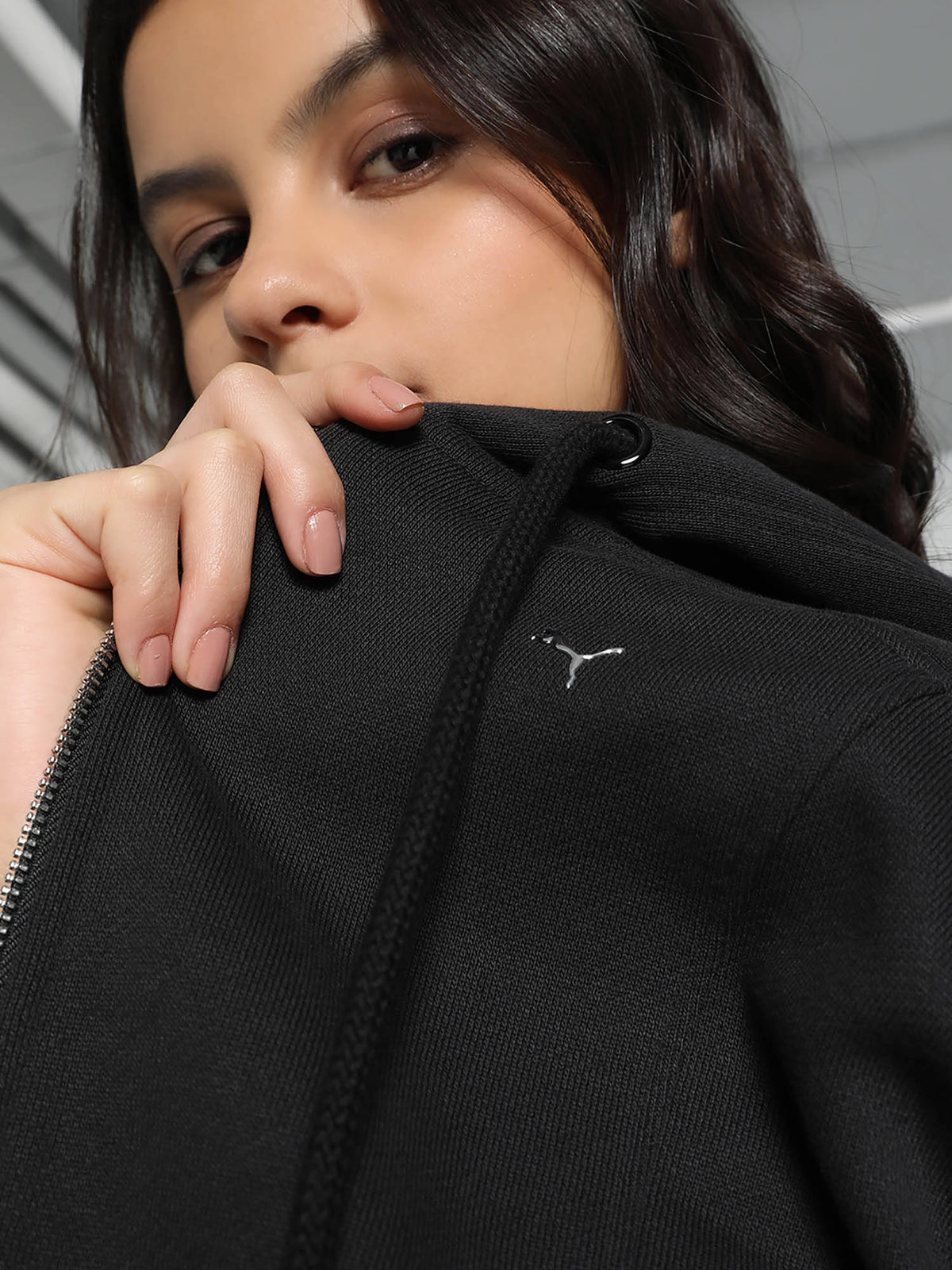 The Fast Race Women's Relaxed Fit Black Jacket | JK12 - view 3