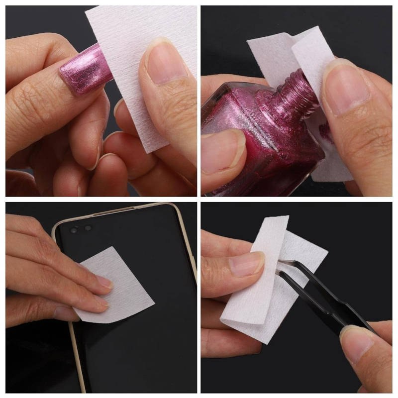 Makeup Remover Cotton Pads Multipurpose Face Wipes for Nail Polish, Eye Makeup Removal | E20 - view 2