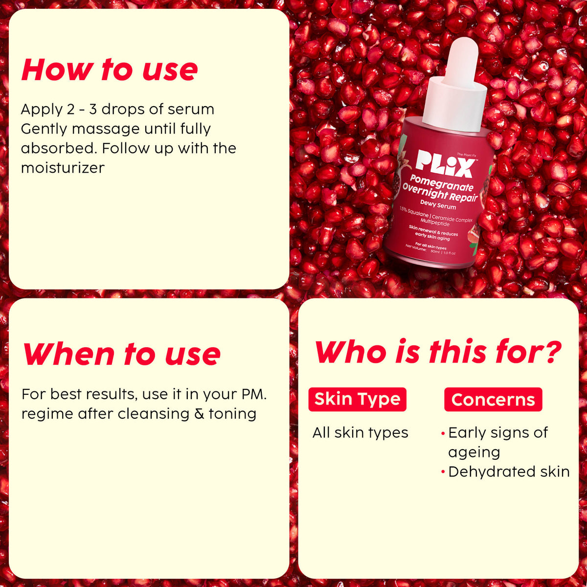 0.6% Retinol Dewy Serum, Anti Ageing Night Cream & Vitamin C Face Wash Cleanser | PL1 - view 5