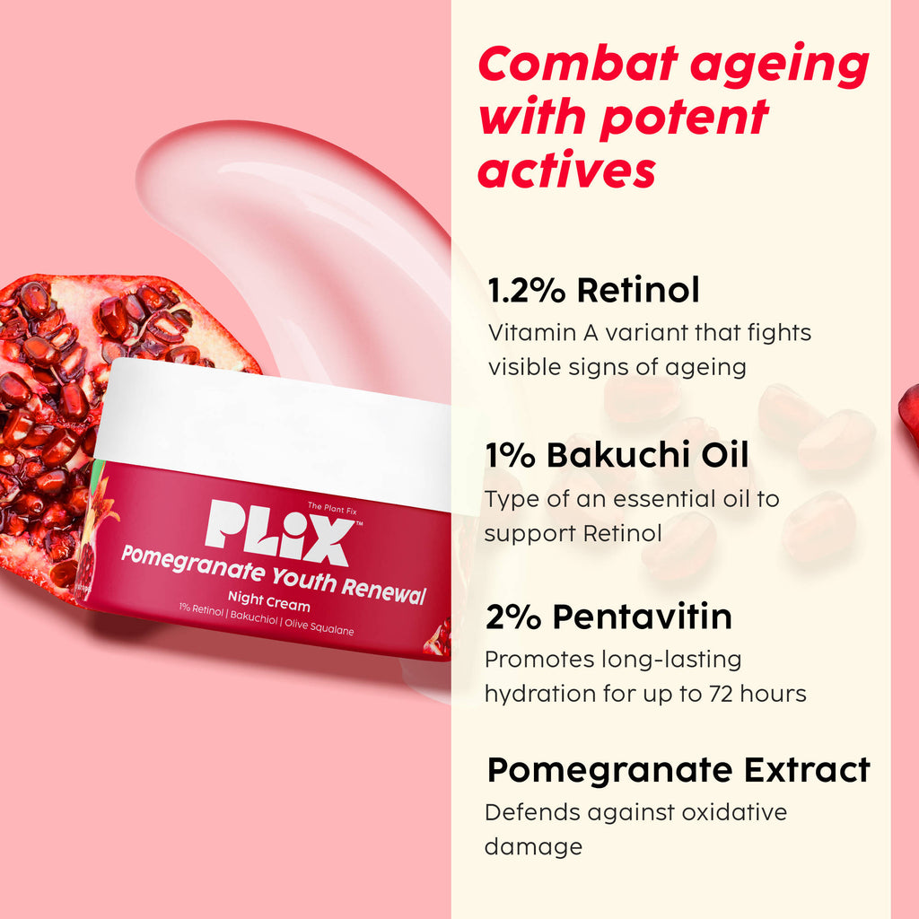 0.6% Retinol Dewy Serum, Anti Ageing Night Cream & Vitamin C Face Wash Cleanser | PL1 - view 12