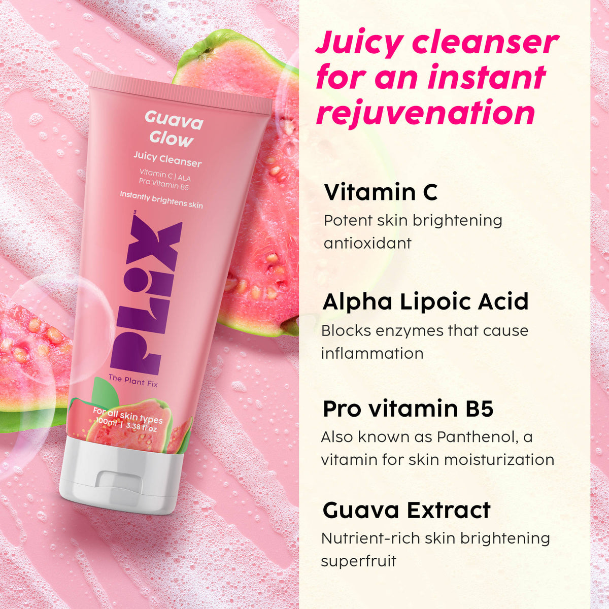 0.6% Retinol Dewy Serum, Anti Ageing Night Cream & Vitamin C Face Wash Cleanser | PL1 - view 13