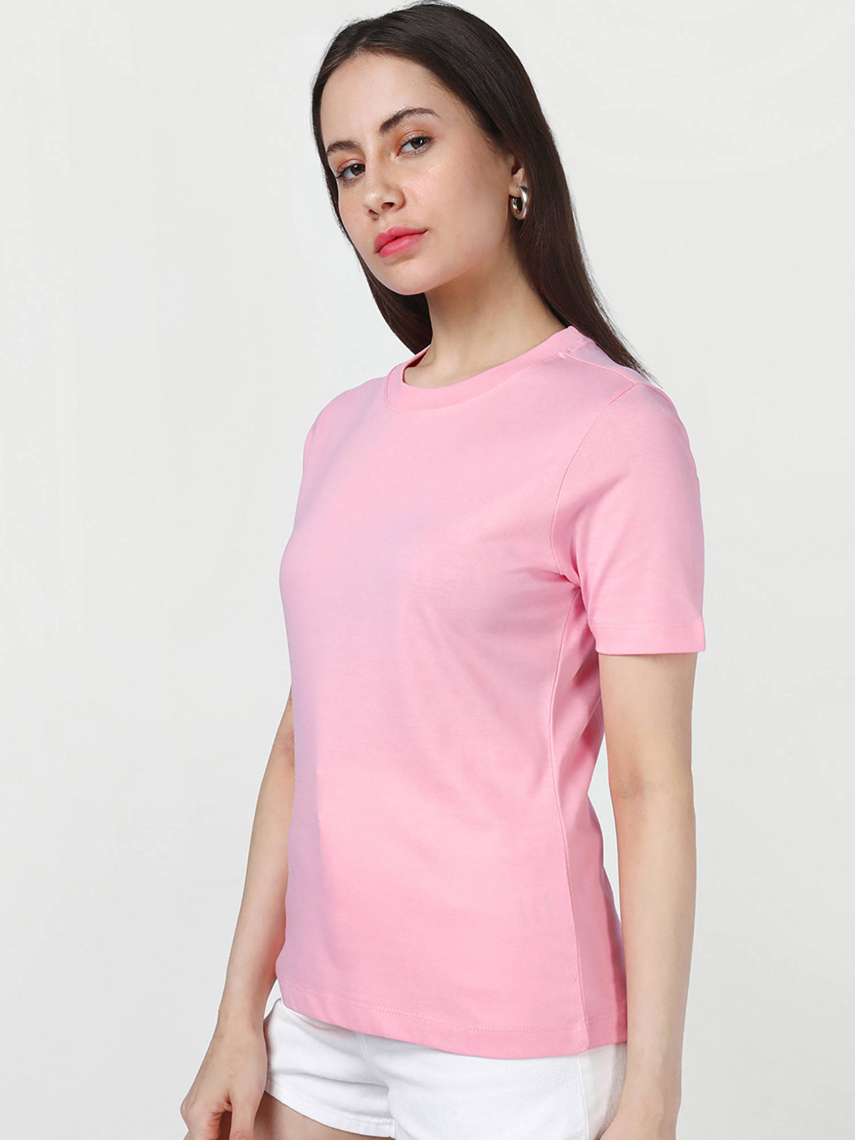 Women Romance Rose Pink T-shirt | TS56 - view 2